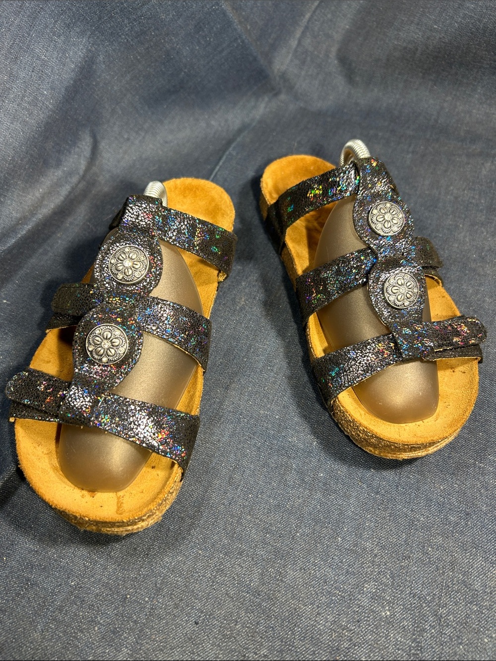 Haflinger leather almost NEW comfy sandals